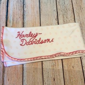 Harley Davidson baby blanket